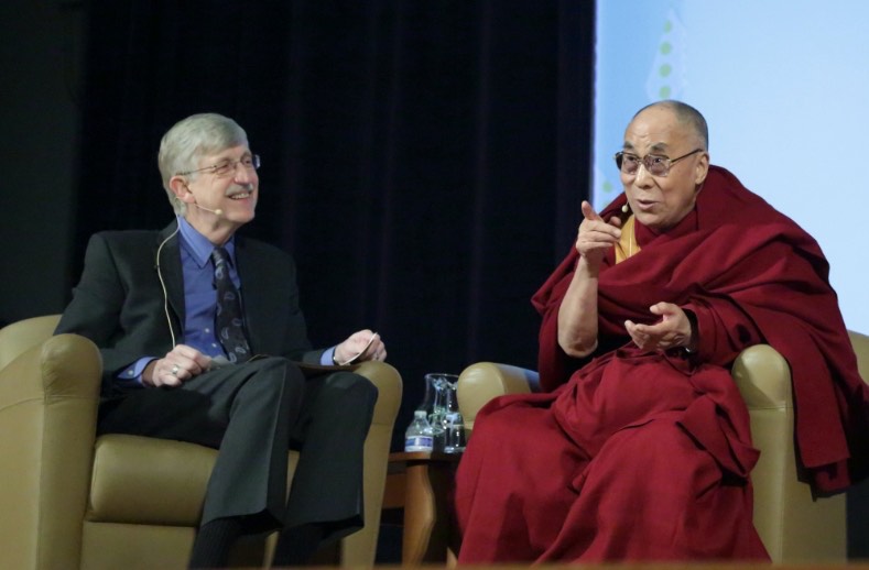 Dr. Collins and the Dali Lama